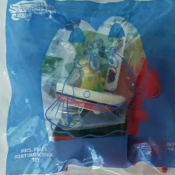 Full set SpongeBob McDonalds 2021 Happy Meal toys, all 10 toys NEW IN PACKAGE - Picture 8 of 11